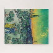 Vincent van Gogh - Landschap bij maanlicht met paa Legpuzzel (Horizontaal)