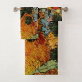 Vincent van Gogh - Landschap, Huis en ploegenman Bad Handdoek (Insitu)