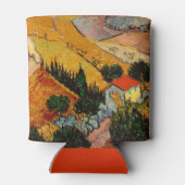 Vincent van Gogh - Landschap, Huis en ploegenman Blikjeskoeler (Achterkant)