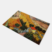 Vincent van Gogh - Landschap, Huis en ploegenman Deurmat (Schuin)