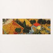 Vincent van Gogh - Landschap, Huis en ploegenman Yogamat (Achterkant (horizontaal))
