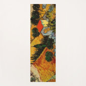 Vincent van Gogh - Landschap, Huis en ploegenman Yogamat (Voorkant)