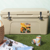 Vincent van Gogh - Landschap, huis en ploeger Sticker (Koeler)