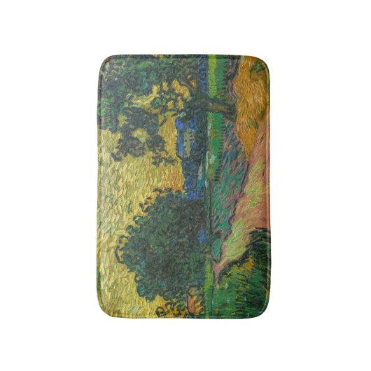 Vincent van Gogh - Landschap in Twilight Badmat (Voorkant Verticaal)