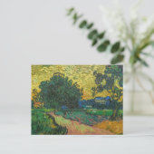 Vincent van Gogh - Landschap in Twilight Briefkaart (Staand voorkant)