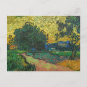 Vincent van Gogh - Landschap in Twilight Briefkaart (Voorkant)