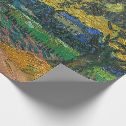 Vincent van Gogh - Landschap in Twilight Cadeaupapier (Hoek)