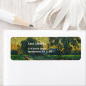 Vincent van Gogh - Landschap in Twilight Etiket (Insitu)