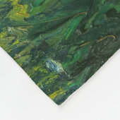 Vincent van Gogh - Landschap in Twilight Fleece Deken (Hoek)