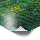 Vincent van Gogh - Landschap in Twilight Foto Afdruk (Hoek)