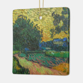 Vincent van Gogh - Landschap in Twilight Keramisch Ornament (Links)