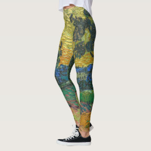 Vincent van Gogh - Landschap in Twilight Leggings