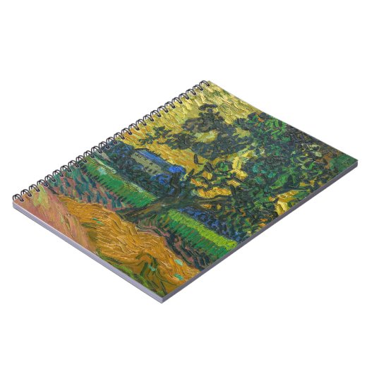 Vincent van Gogh - Landschap in Twilight Notitieboek (Linkerzijde)