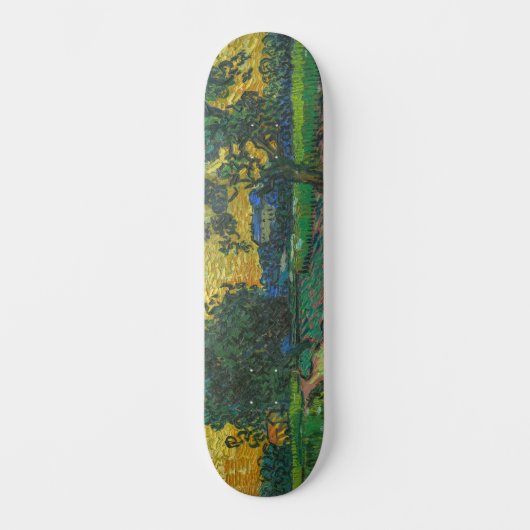 Vincent van Gogh - Landschap in Twilight Skateboard (Voorkant)