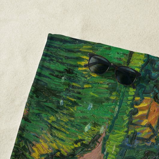 Vincent van Gogh - Landschap in Twilight Strandlaken (In situ)