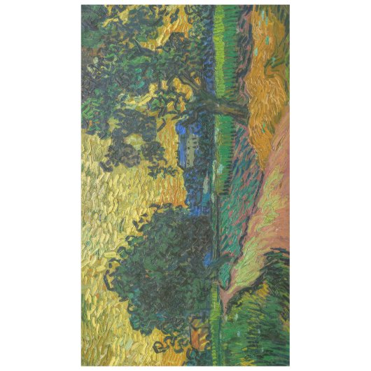 Vincent van Gogh - Landschap in Twilight Tafelkleed (Voorkant)