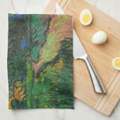 Vincent van Gogh - Landschap in Twilight Theedoek (Quarter Fold)