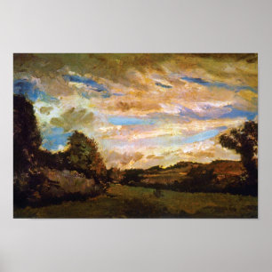 Vincent Van Gogh - Landschap met duinen Kunstwerk Poster