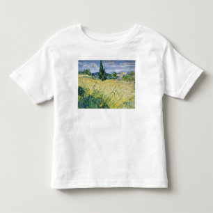 Vincent van Gogh Landschap met Groene Korn, 1889 Kinder Shirts