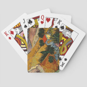 Vincent van Gogh Landschap met huis & ploeger Pokerkaarten