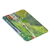 Vincent van Gogh - Landschap met vervoer en trein Magneet (Rechterzijde)
