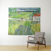 Vincent van Gogh - Landschap met vervoer en trein Wandkleed (In Situ (horizontaal))