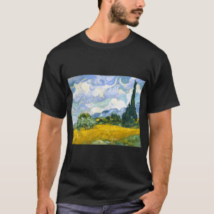 Vincent van Gogh Landschap vanuit Saint Rémy T-shirt