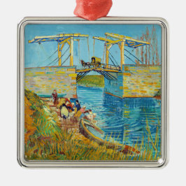 Vincent van Gogh - Langlois Bridge in Arles #1 Metalen Ornament