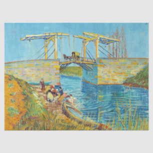 Vincent van Gogh - Langlois Bridge in Arles #1 Tissuepapier
