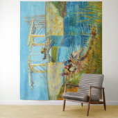 Vincent van Gogh - Langlois Bridge in Arles #1 Wandkleed (In situ)