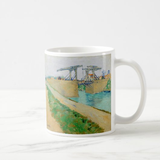 Vincent van Gogh - Langlois Bridge in Arles #2 Koffiemok (Rechts)