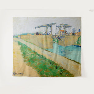Vincent van Gogh - Langlois Bridge in Arles #2 Wandkleed