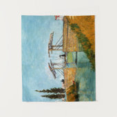 Vincent van Gogh - Langlois Bridge in Arles #3 Wandkleed (Voorkant)