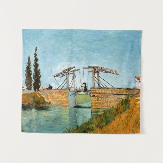 Vincent van Gogh - Langlois Bridge in Arles #3 Wandkleed (Voorkant (horizontaal))