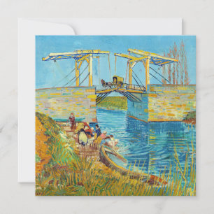 Vincent van Gogh - Langloisbrug bij Arles #1 Kaart