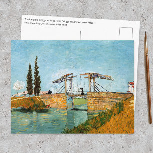 Vincent van Gogh - Langloisbrug bij Arles #3 Briefkaart
