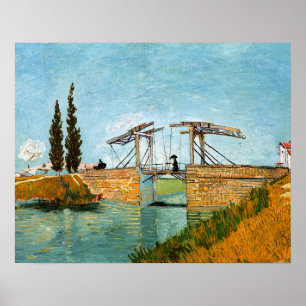 Vincent van Gogh - Langloisbrug bij Arles #3 Poster