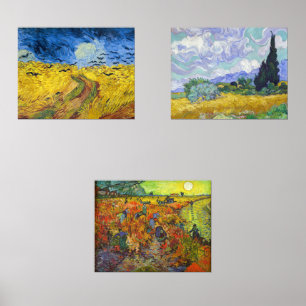 Vincent Van Gogh - Lanscapes Selection Muurkunst Sets