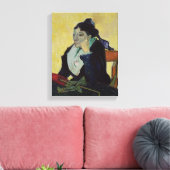 Vincent van Gogh | L'Arlesienne 1888 Canvas Afdruk (Insitu (Woonkamer))