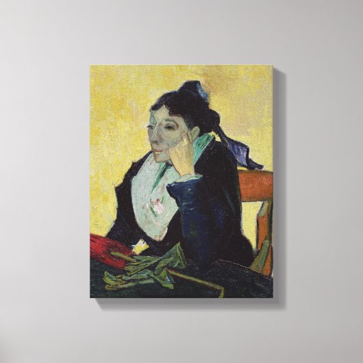 Vincent van Gogh | L'Arlesienne 1888 Canvas Afdruk (Voorkant)