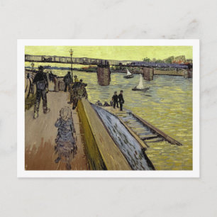Vincent van Gogh Le Pont DE Trinquetaille Arles Briefkaart