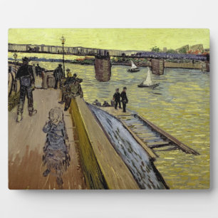 Vincent van Gogh Le Pont de Trinquetaille Arles Fotoplaat