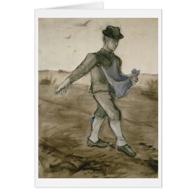 Vincent van Gogh | le semeur, 1881 (Devant)
