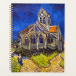 Vincent van Gogh - L'église d'Auvers<br><div class="desc">L'église d'Auvers / l'Eglise à Auvers-sur-oise par Vincent Van Gogh en 1890</div>