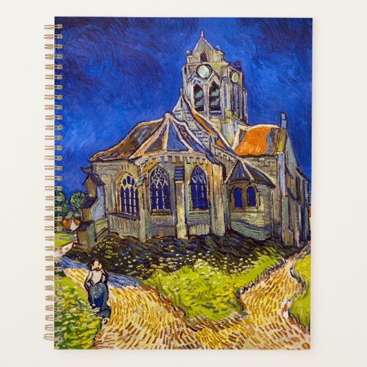 Vincent van Gogh - L'église d'Auvers (Devant)