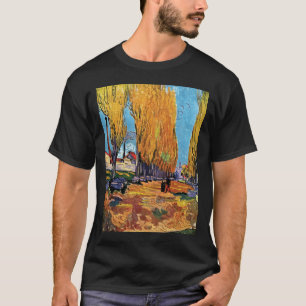 Vincent Van Gogh - Les Alyscamps Autumn Landschap T-shirt