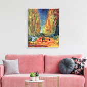 Vincent Van Gogh - Les Alyscamps Canvas Afdruk (Insitu (Woonkamer))