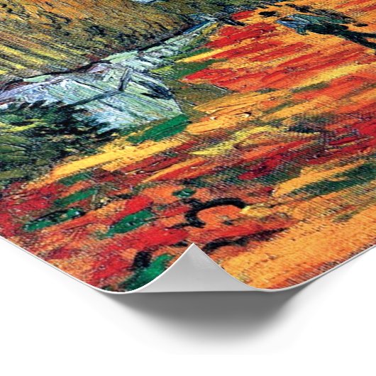 Vincent Van Gogh - Les Alyscamps Poster (Hoek)