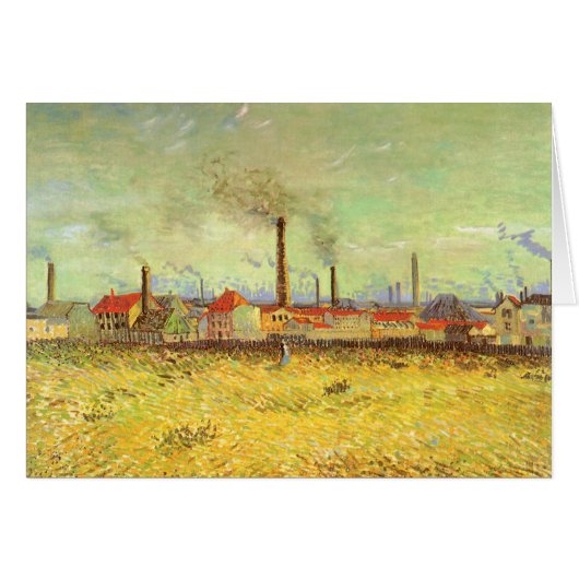 Vincent van Gogh - Les usines à Asnieres (Devant horizontal)