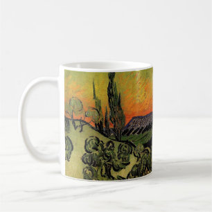 Vincent Van Gogh maanlandschap Koffiemok